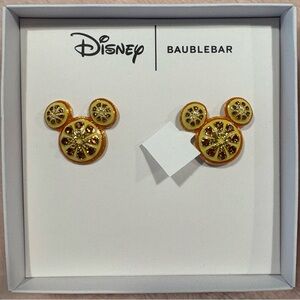 Disney BaubleBar Mickey Earrings